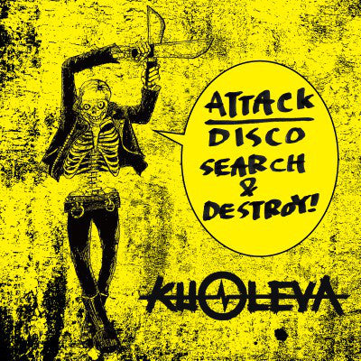 Kuoleva : Attack (Flexi, 7", S/Sided, Ltd, Red)
